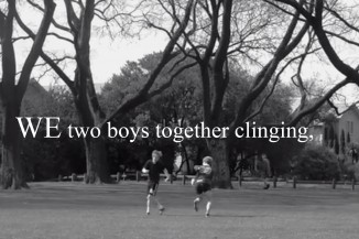 We Two Boys Together Clinging Poster