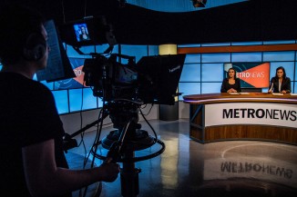 tv news studio